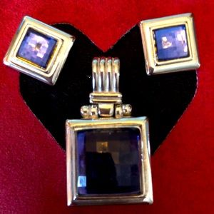 Pendant with Earrings